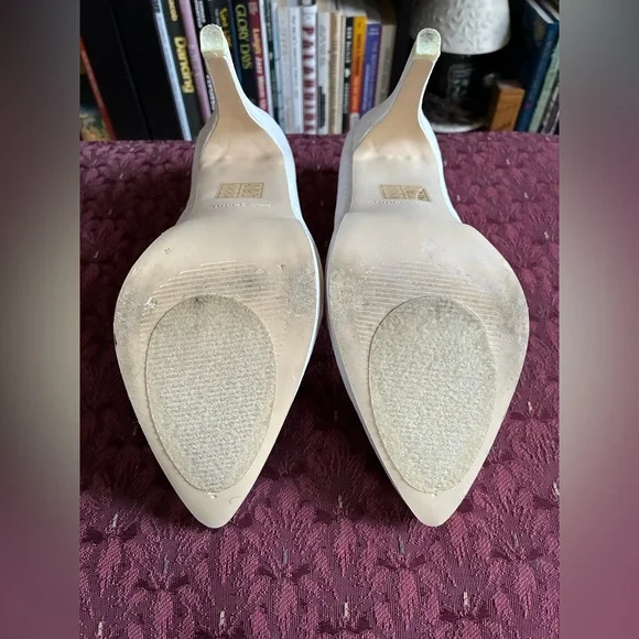 Call it spring white snakeskin pumps - Picture 2 of 6